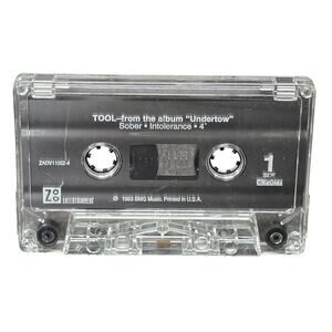 TOOL Undertow: Sober Intolerance 1993 Cassette Tape